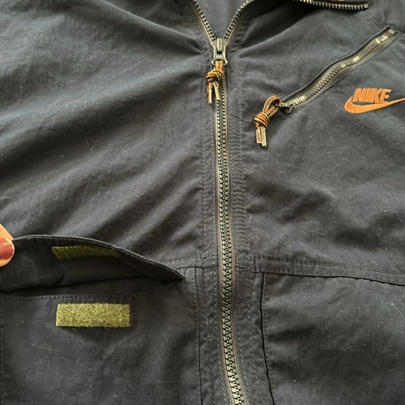 Nike ACG Cargo Utility Vest Full Zip Pockets Women’s 16 Blue Hiking - Picture 6 of 6